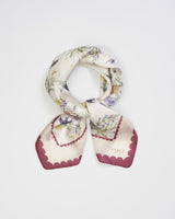 Running Bunny Toile Ivory Square Scarf