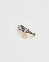 Enamel Blue Tit Brooch