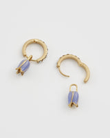 Bluebell Charm Huggie Earrings