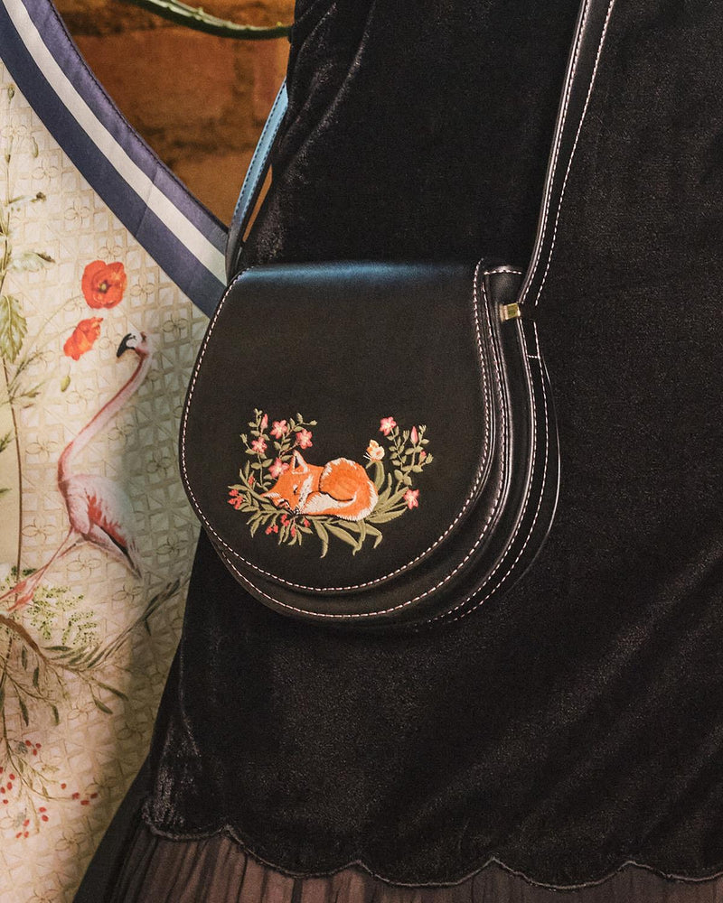 Sleepy Fox Saddle Bag