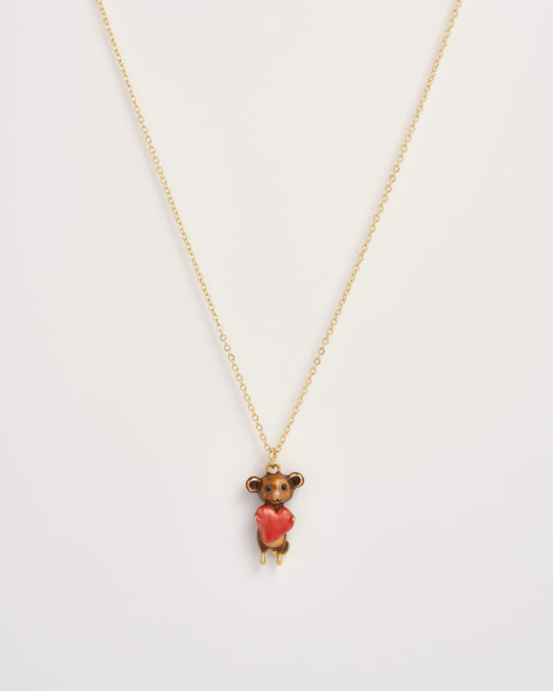 Lysander Mouse Short Necklace