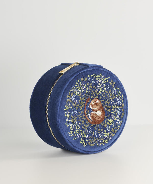 Fable Chloe Dormouse Jewellery Box Navy