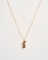 Demetrius Rabbit Short Necklace