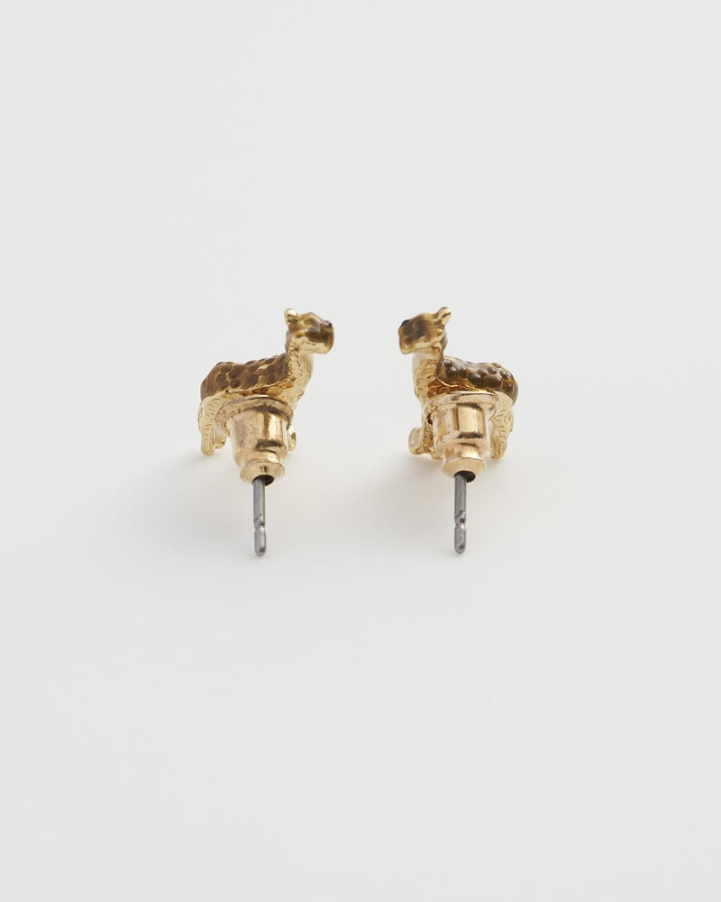 Giraffe Stud Earrings