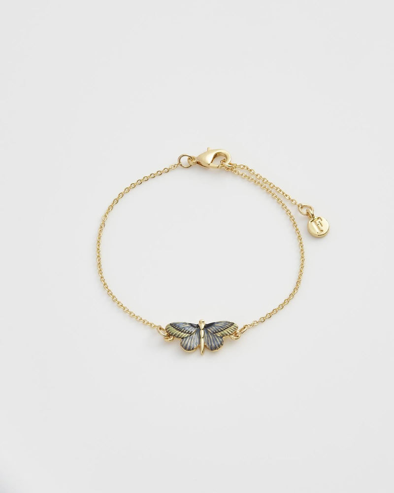 Deco Butterfly Blue Bracelet