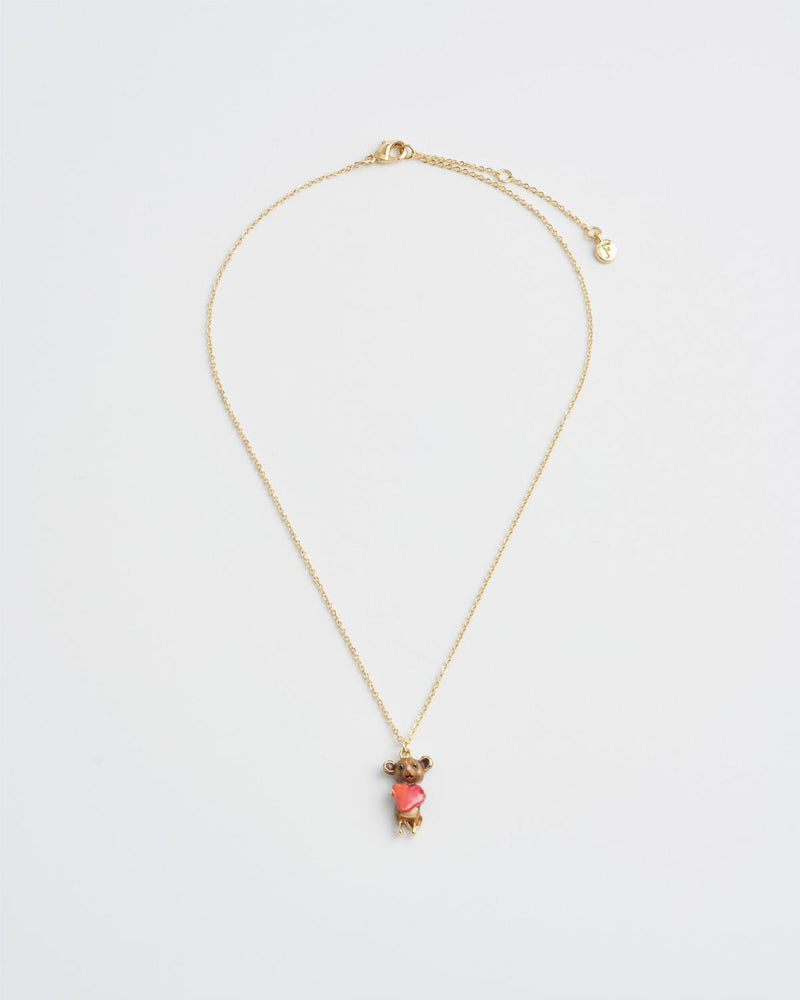 Lysander Mouse Short Necklace