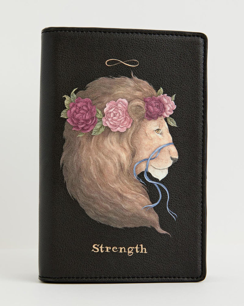 Jessica Roux Tarot Tales Strength Pouch - Black