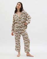 A Night’s Tale Woodland Pyjamas Crystal Grey