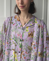 Meadow Creature Lilac Short Pyjamas