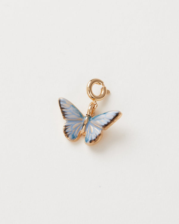 Enamel Blue Butterfly Charm