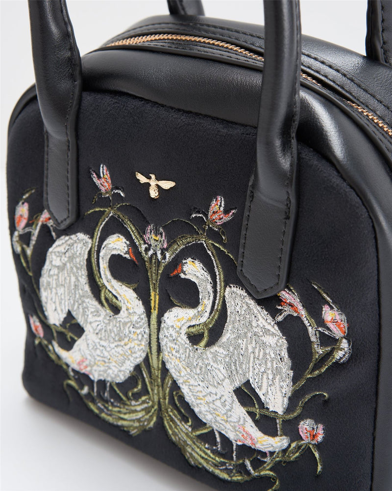 Eloise Bag Embroidered Swan